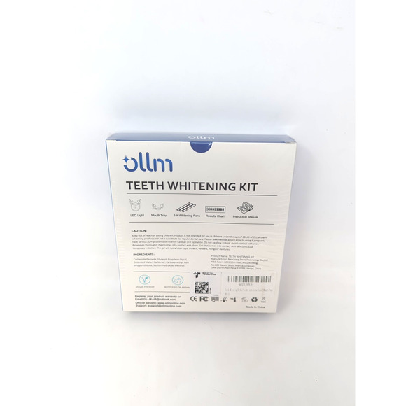 Teeth Whitening Kit Gel Pen Strips - Ollm Specially Formulated for Sensitive Tee - Picture 2 of 2